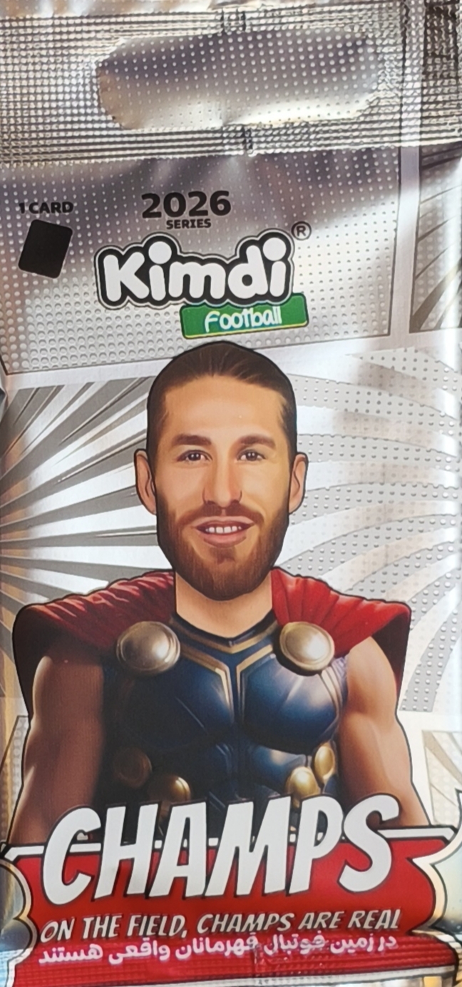 کارت بازی کیمدی طرح چمس مدل ۲۰۲۶ kmd0۳