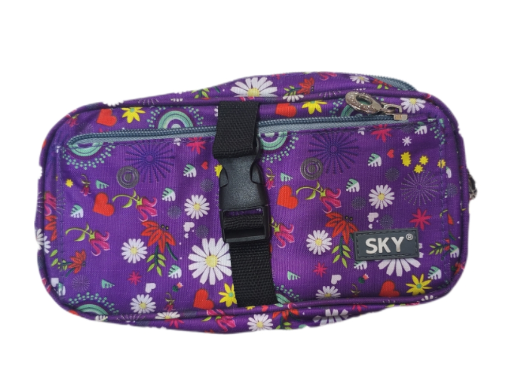 جامدادی اسکای طرح اسکای گلدار مدل sky04 ابعاد ۲۵×۱۲